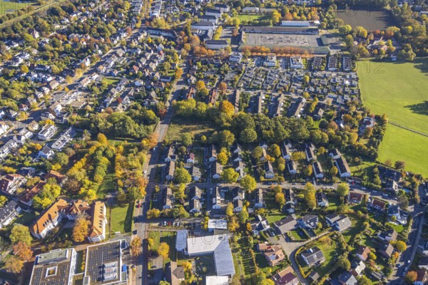 Aerial view, Hamm Federal Administration Office and Main Customs Office, Central Accommodation