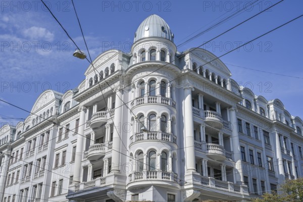 Museum of Latvian Occupation, the corner house, former KGB headquarters, Brivibas iela 61, old