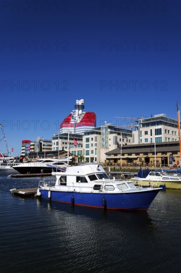 The Lilla Bommen building called Lipstick at harbor on Gota river bank on May 12, 2025 in