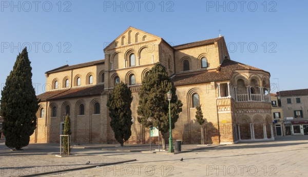 Church Santa Maria San Donato in island Murano, Venice, Italy