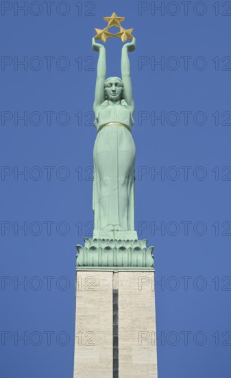 Freedom Monument, statue in honor of Latvians who died in the War of Independence from 1918 to