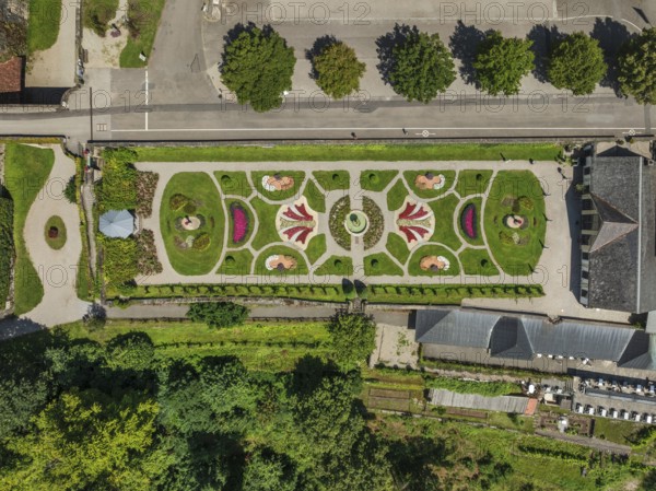 Castle Park, Langenburg Castle, Langenburg, Hohenlohe, Baden-Württemberg, Germany, Langenburg,