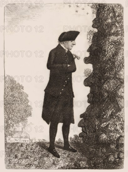 Portrait of, 1726 – 1797, Scottish geologist, agriculturalist, chemical manufacturer, naturalist