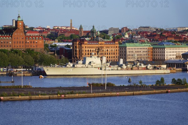 Floating maritime museum Maritiman on the Gota river on May 13, 2025 in Gothenburg, Sweden