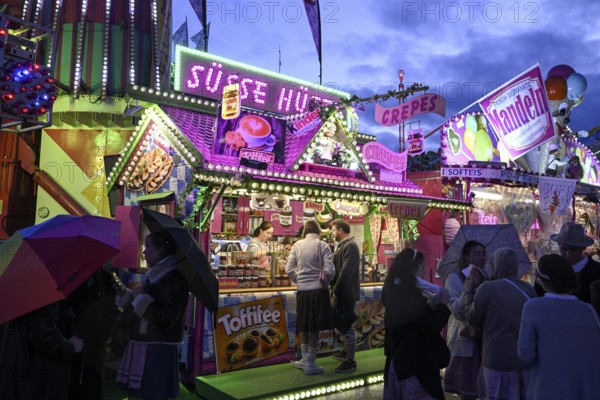 Candy stand at Oktoberfest, Munich, Bavaria, Germany