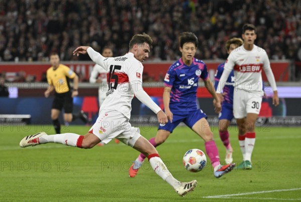 Goal action goal opportunity Pascal Stenzel VfB Stuttgart (15) Jae-sung Lee 1. FSV Mainz 05 (07)