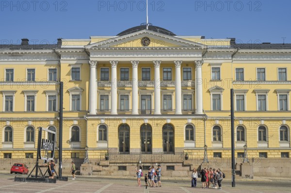 Senate Building, Senaatintori Senate Square, Old Town, Helsinki, Finland