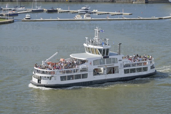 Ferry to Suomenlinna Island, Harbour, Helsinki, Finland