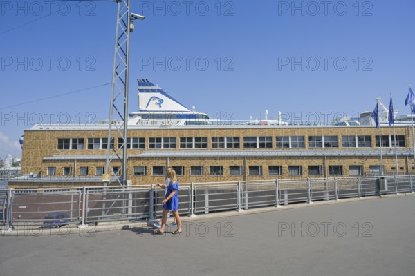 Olympic Terminal, Satamatalo Hamnhuset, Silja Serenade ferry boat, Silja Line, Helsinki, Finland