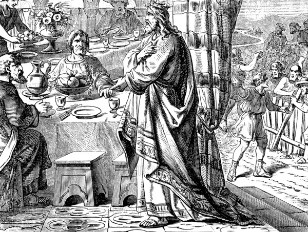 The Great Supper, the Master of the House had poor, crippled, lame and blind people come to the