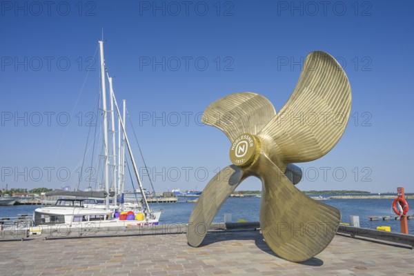 Propeller, propeller of the former Noblessner shipyard, Noblessner harbour district, Kalamaja,
