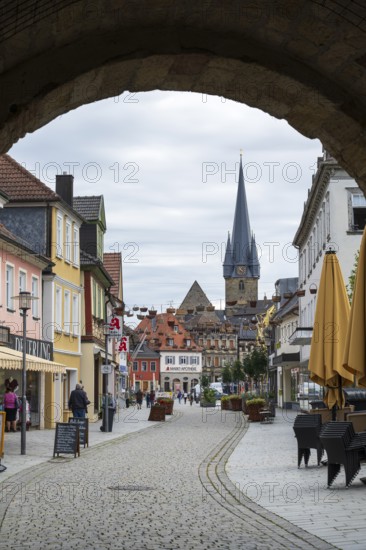 Pedestrian Zone, Innere Bamberger Straße, Catholic Parish Church of the Assumption of Mary,
