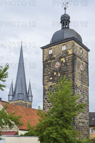 Oberer Torturm, Kronacher Torturm, Catholic Parish Church of the Assumption of Mary, Deutsche