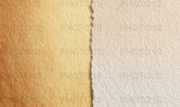 A piece of paper with a brown and white background. The paper appears to be torn or ripped, giving