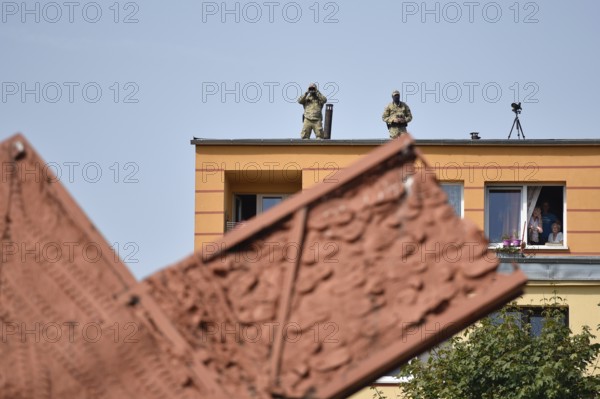 LUBIN, POLAND - AUGUST 31, 2017: Celebrations of the 35th anniversary of the Lubin Crime and the