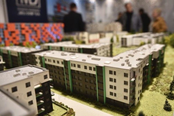 WROCLAW, POLAND - FEBRUARY 4, 2017: The fifth edition of Housing Fair New House New Flat. Miniature