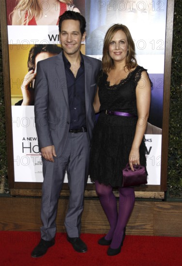 Paul Rudd and Julie Yaeger at the Los Angeles premiere of 'How Do You Know' held at the Regency