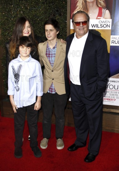 Jack Nicholson and daughter Jennifer Nicholson at the Los Angeles premiere of 'How Do You Know'