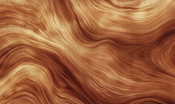 A wooden surface with a wavy texture. The wood appears to be aged and has a warm, earthy tone. The