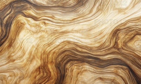 A piece of wood with a very distinct pattern, likely from a tree. The wood appears to be aged and