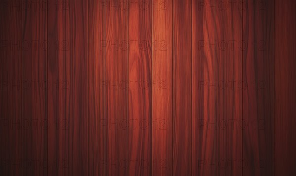 A close up of a wooden surface with a reddish brown color. The wood grain is visible and the