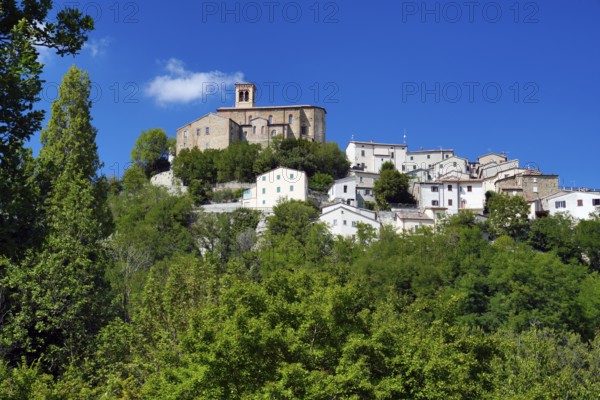Chiesa di San Lorenzo, San Lawrence, Talamello, Rimini, Emilia-Romagna, Italy