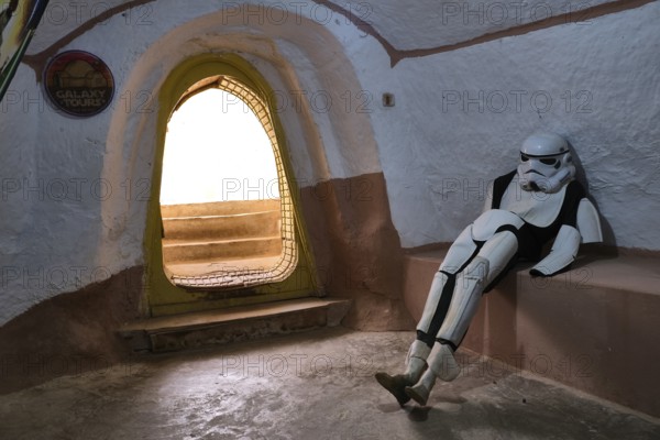 Star Wars, stormtrooper, science fiction, indoor, movie backdrop, Matmatat-ai-Quadimal, Tunisia,