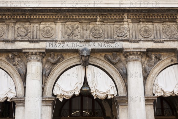 Details of buildings of Procurators with museums - Correr museum and National architecture museum
