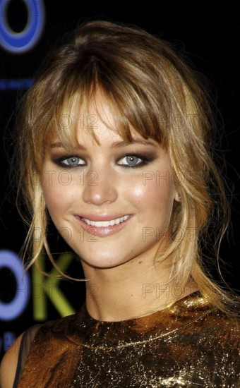 Jennifer Lawrence at the Los Angeles premiere of 'The Hunger Games' held at the Nokia Theatre L.A.
