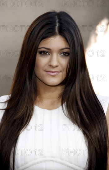Kylie Jenner at the Los Angeles premiere of 'The Hunger Games' held at the Nokia Theatre L.A. Live