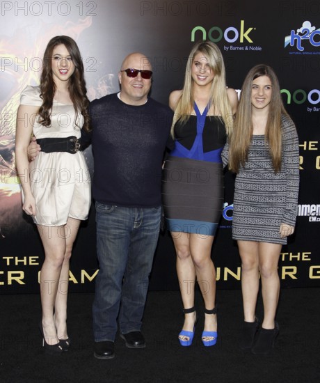 Michael Chiklis at the Los Angeles premiere of 'The Hunger Games' held at the Nokia Theatre L.A.