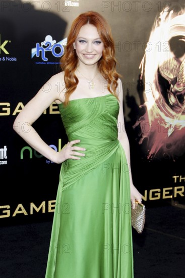 Jacqueline Emerson at the Los Angeles premiere of 'The Hunger Games' held at the Nokia Theatre L.A.