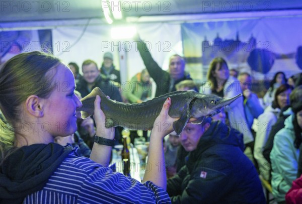 Moritzburg Fish and Forest Festival, fish auction for Albert Schweitzer Children's Village