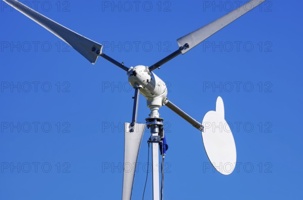 A wind generator, including a small wind turbine or small wind turbine (KWEA) with an unmarked wind