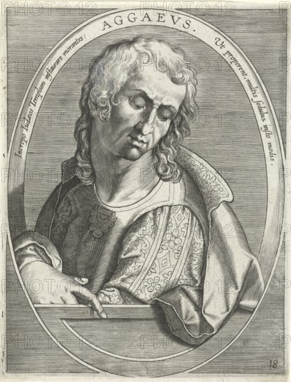 Haggai, who was born on the feast day, Latin Aggaeus, or Aggeus, was a prophet and author of the