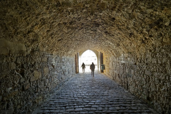 Access, Hohenzollern Castle, ancestral home of the House of Hohenzollern, noble family, German