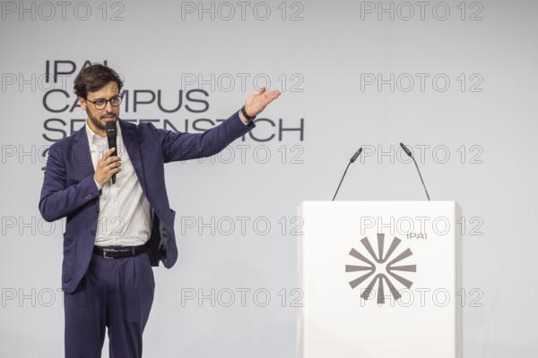Moritz Gräter, CEO of IPAI. ground-breaking ceremony ceremony for the Artificial Intelligence