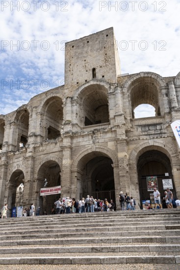 Amphitheatre, built around 90 AD, with two floors with 60 arcades each and seating around 25, 000