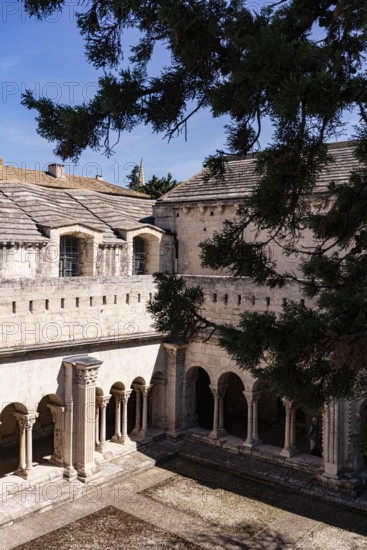 Cloister at St. Trophime Abbey, Arles, France