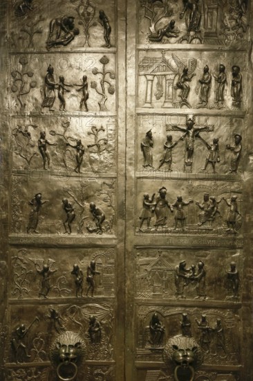 Bernward Door or Bernward Door, Hildesheim Cathedral or High Cathedral Church of St. Mary's