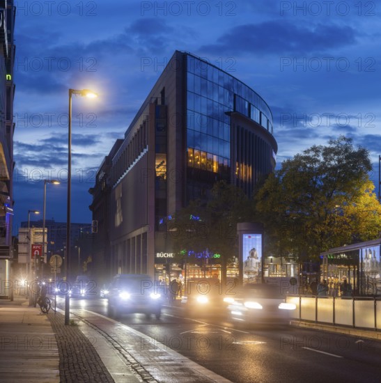 Office and commercial building Dr.-Külz-Ring 12 by Dresden architect Horst Witter, it now houses