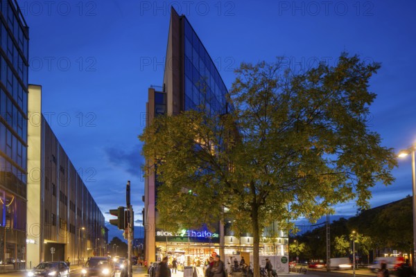 Office and commercial building Dr.-Külz-Ring 12 by Dresden architect Horst Witter, it now houses