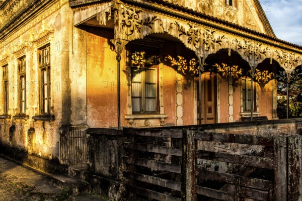 Old colonial house in Rancho Queimado. Rancho Queimado, Santa Catarina, Brazil