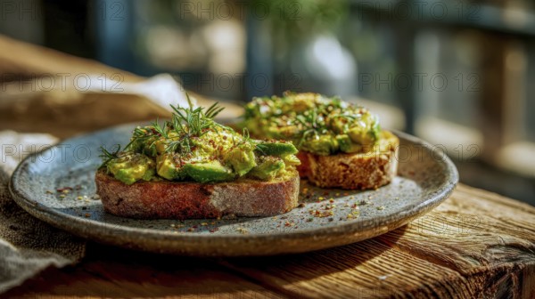 This appetizing avocado toast is a healthy and flavorful breakfast or brunch option, perfect for