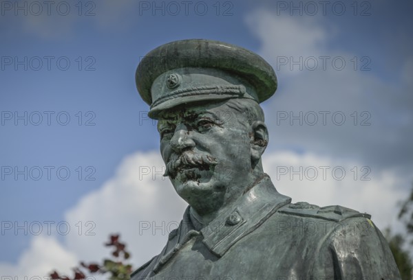 Stalin, bronze statue from Soviet times, History Museum, Estonian History Museum Maarjamäe Palace,