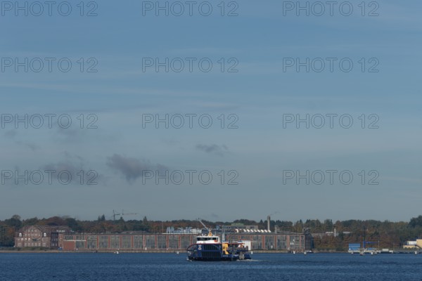 State capital Kiel, Friedrichsort district, building of the former company Maschinenbau Kiel, MaK,