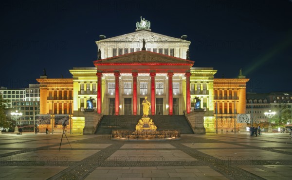 Schauspielhaus am Gendarmenmarkt Berlin illuminates Festival of Lights