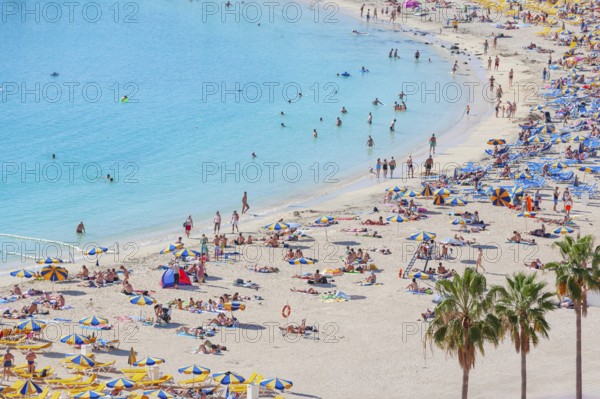 Amadores beach, Puerto Rico, Gran Canaria, Canary Islands, Spain