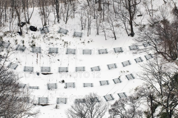 Japan, Hokkaido, barriers anti-avalanches barriers anti-avalanches, Landscape, Hokkaido, North,