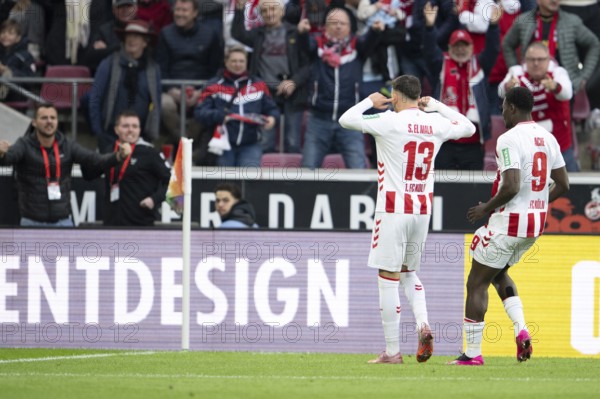 Said el Mala (1.FC Cologne, Midfield, #13), Ragnar Ache (1.FC Cologne, Storm, #9), COLOGNE, Germany